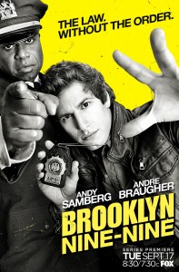 Andre Braugher and Andy Samberg in Brooklyn Nine-Nine. Image courtesy of Fox Television.